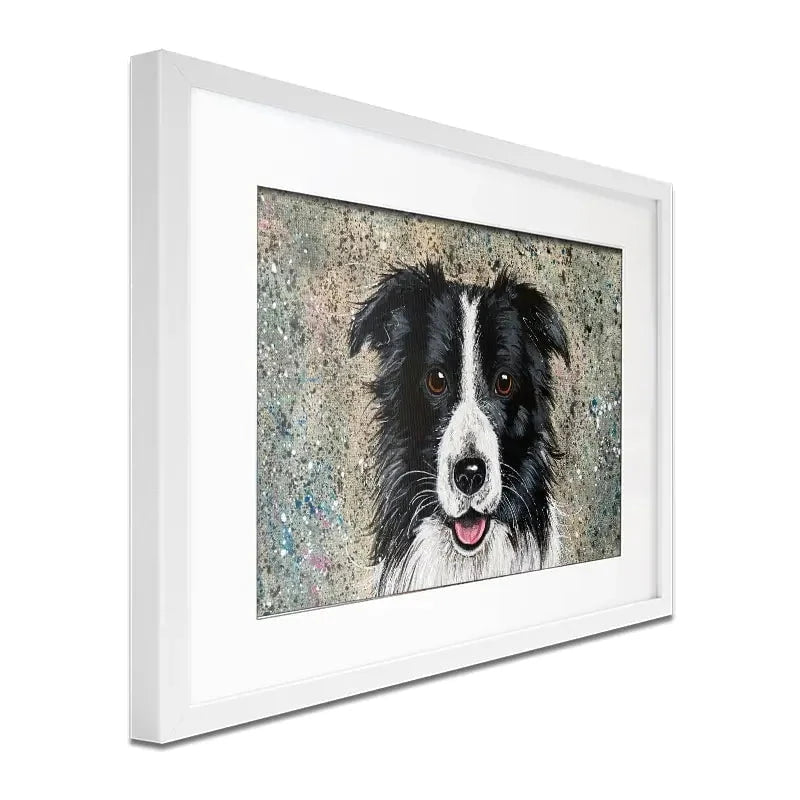 Border Collie Framed Art Print Border Collie Framed Art Print wall art product Jane Brookshaw