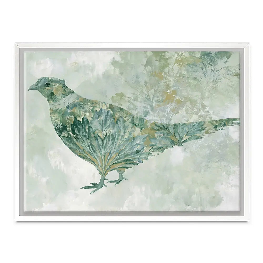 Botanical Bird Canvas Print Botanical Bird Canvas Print wall art product Chromatic Storm Studio