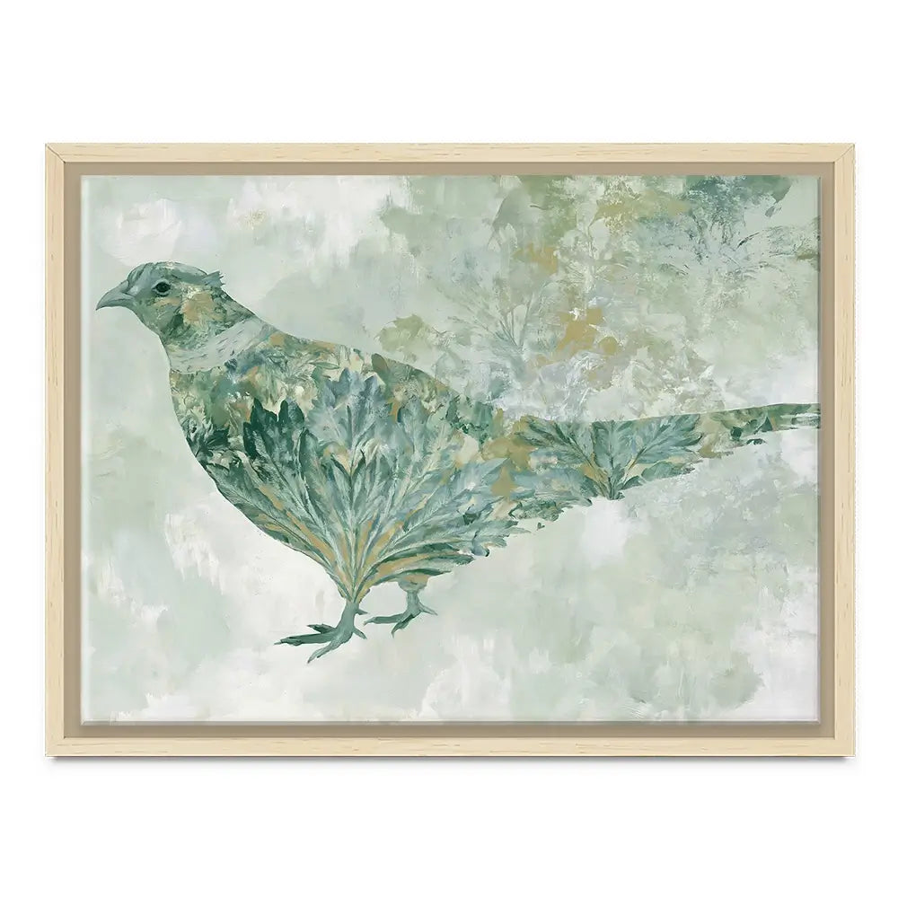 Botanical Bird Canvas Print Botanical Bird Canvas Print wall art product Chromatic Storm Studio