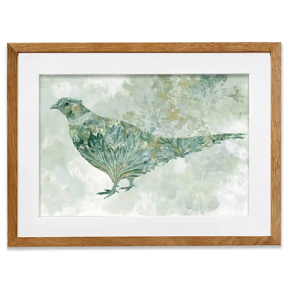 Botanical Bird Framed Art Print Botanical Bird Framed Art Print wall art product Chromatic Storm Studio