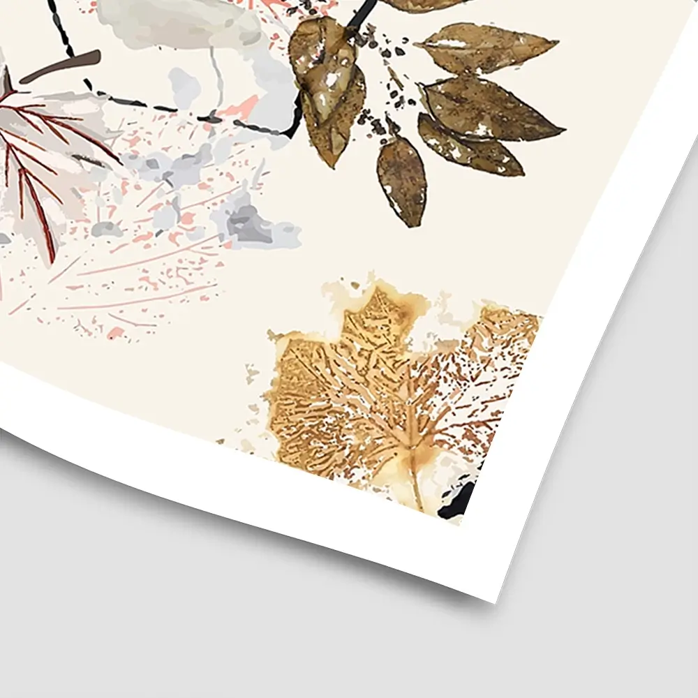 Botanical Branches Square Art Print Botanical Branches Square Art Print wall art product Art Print Shop