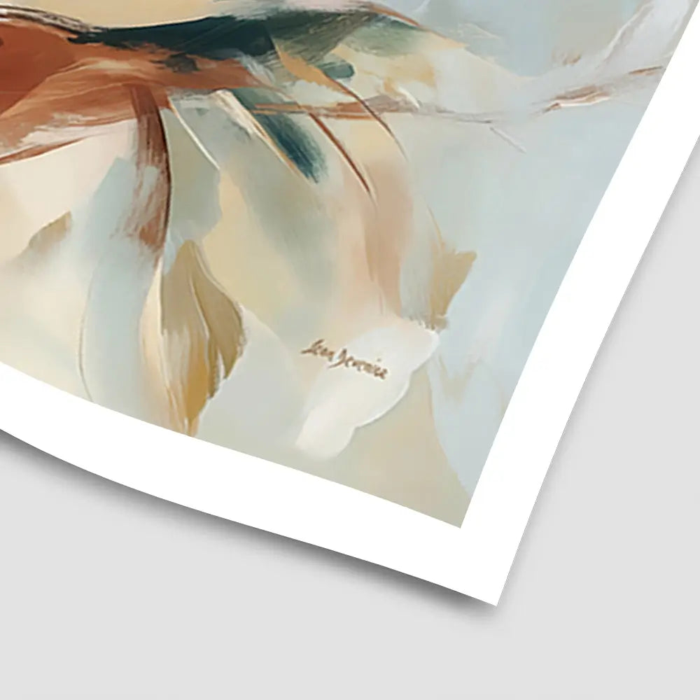 Botanical Composition In Soft Earth Tones Art Print Botanical Composition In Soft Earth Tones Art Print wall art product Leon Devenice