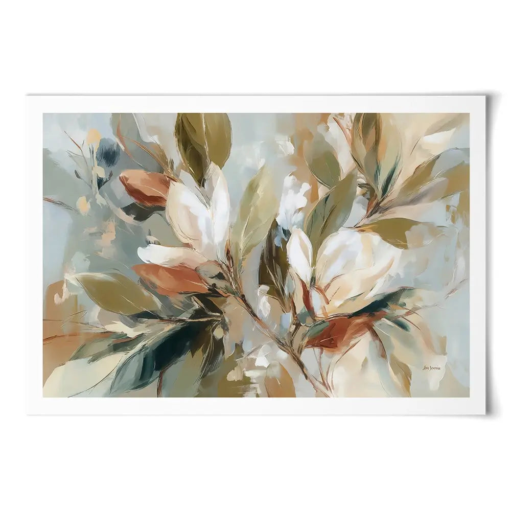 Botanical Composition In Soft Earth Tones Art Print Botanical Composition In Soft Earth Tones Art Print wall art product Leon Devenice
