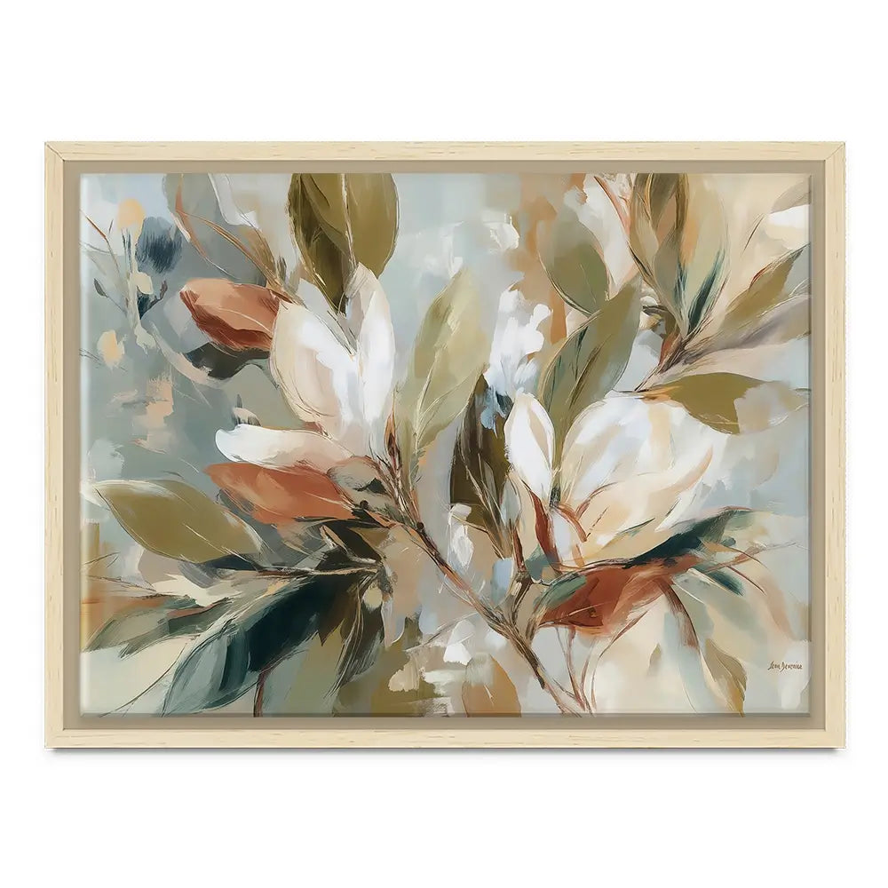 Botanical Composition In Soft Earth Tones Canvas Print Botanical Composition In Soft Earth Tones Canvas Print wall art product Leon Devenice