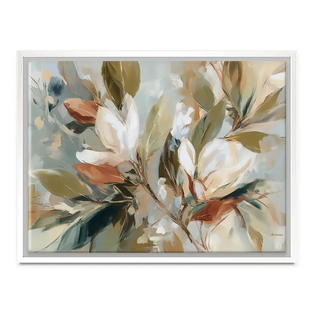 Botanical Composition In Soft Earth Tones Canvas Print Botanical Composition In Soft Earth Tones Canvas Print wall art product Leon Devenice