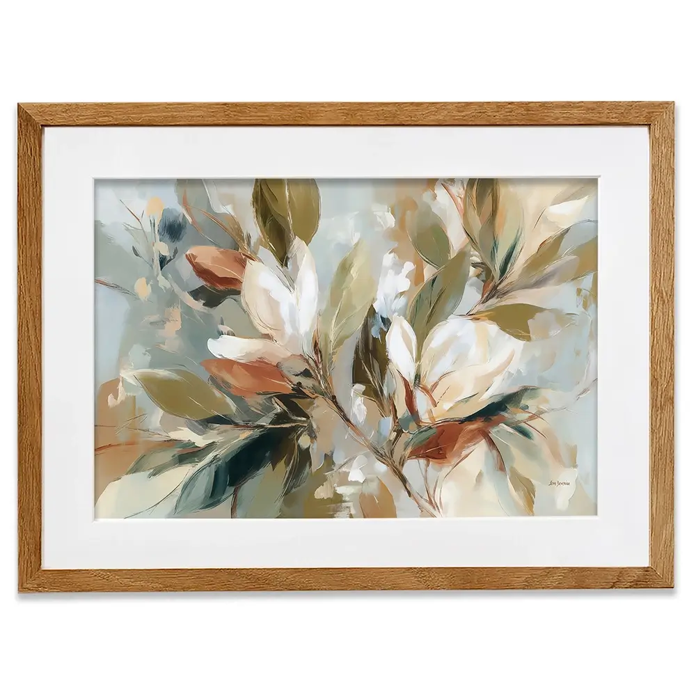 Botanical Composition In Soft Earth Tones Framed Art Print Botanical Composition In Soft Earth Tones Framed Art Print wall art product Leon Devenice