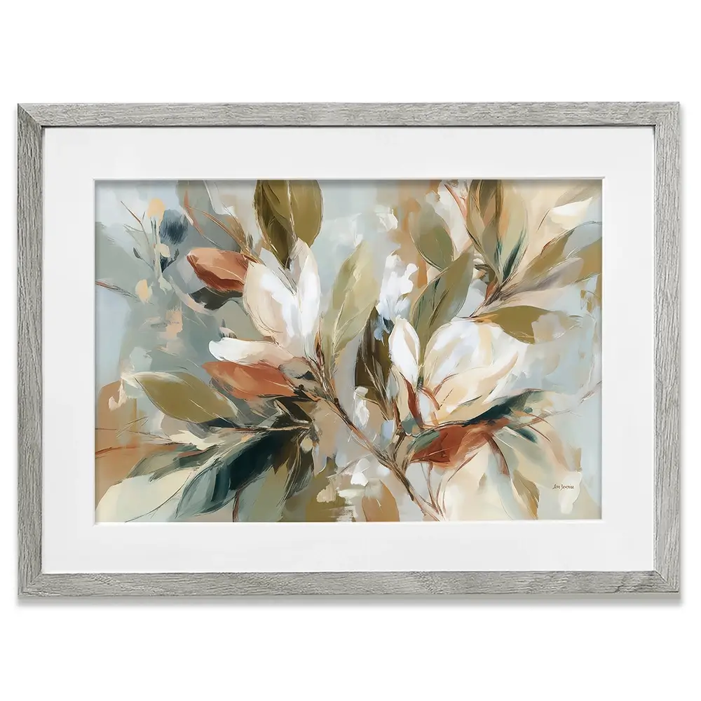 Botanical Composition In Soft Earth Tones Framed Art Print Botanical Composition In Soft Earth Tones Framed Art Print wall art product Leon Devenice