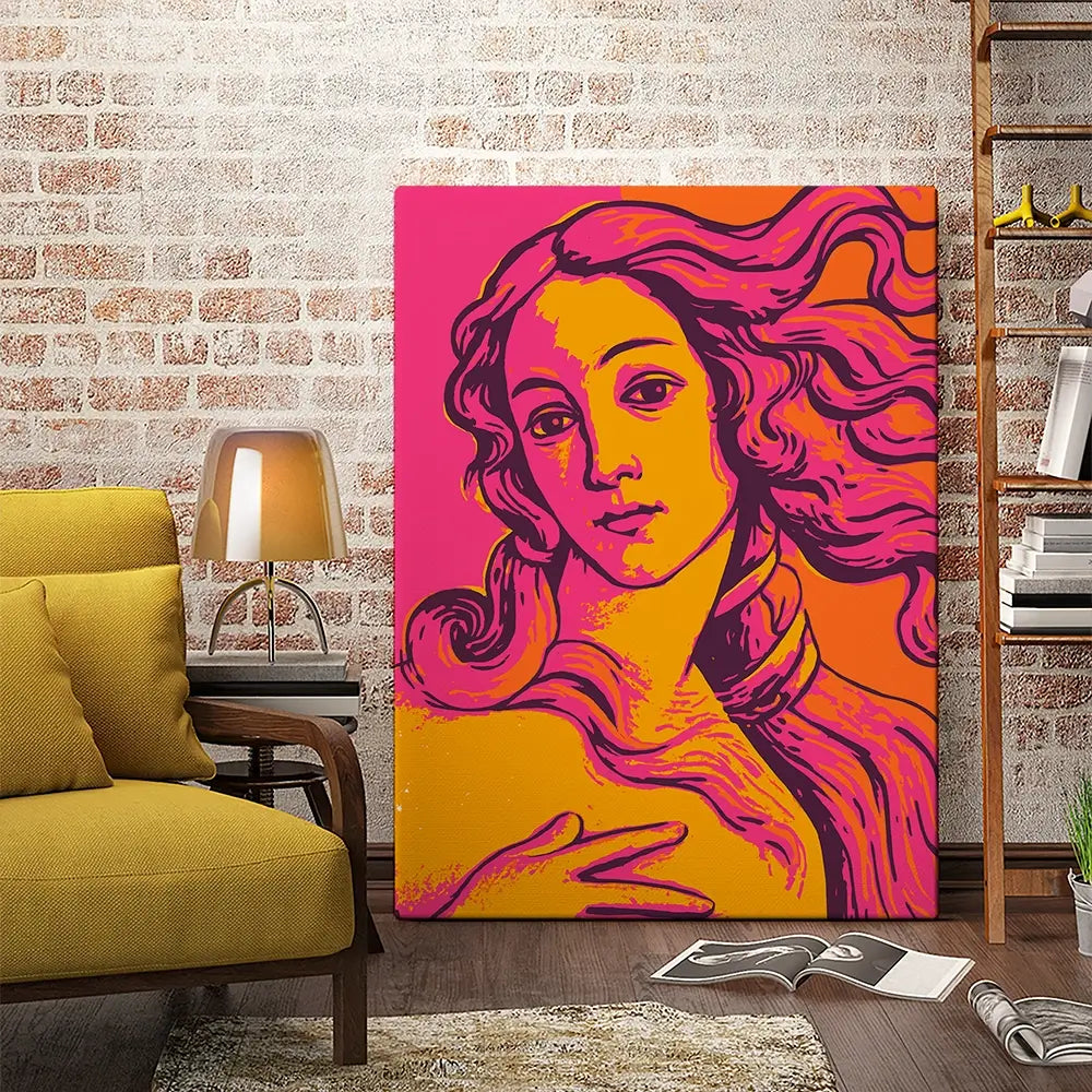 Botticelli Venus Canvas Print Botticelli Venus Canvas Print wall art product Treechild