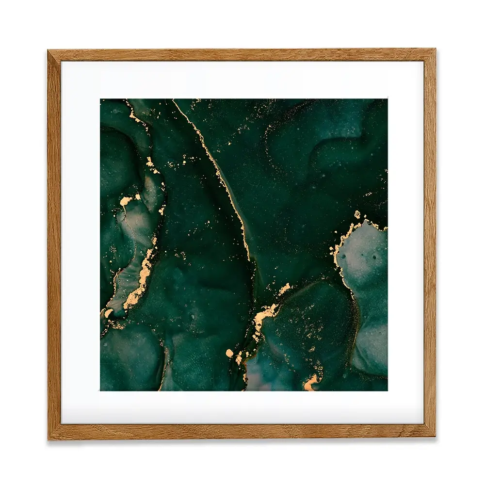 Bottle Green Marble 2 Square Framed Art Print Bottle Green Marble 2 Square Framed Art Print wall art product Art Print Shop