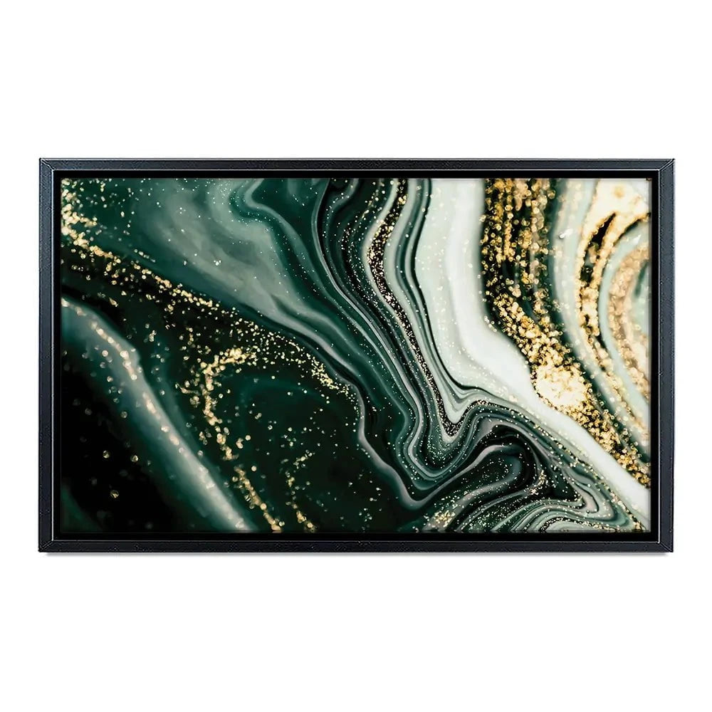 Bottle Green Marble Canvas Print Bottle Green Marble Canvas Print wall art product CARACOLLA / Shutterstock