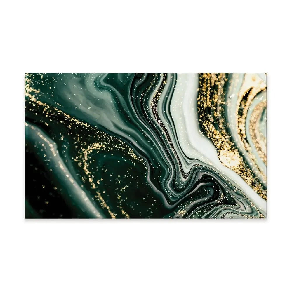 Bottle Green Marble Canvas Print Bottle Green Marble Canvas Print wall art product CARACOLLA / Shutterstock