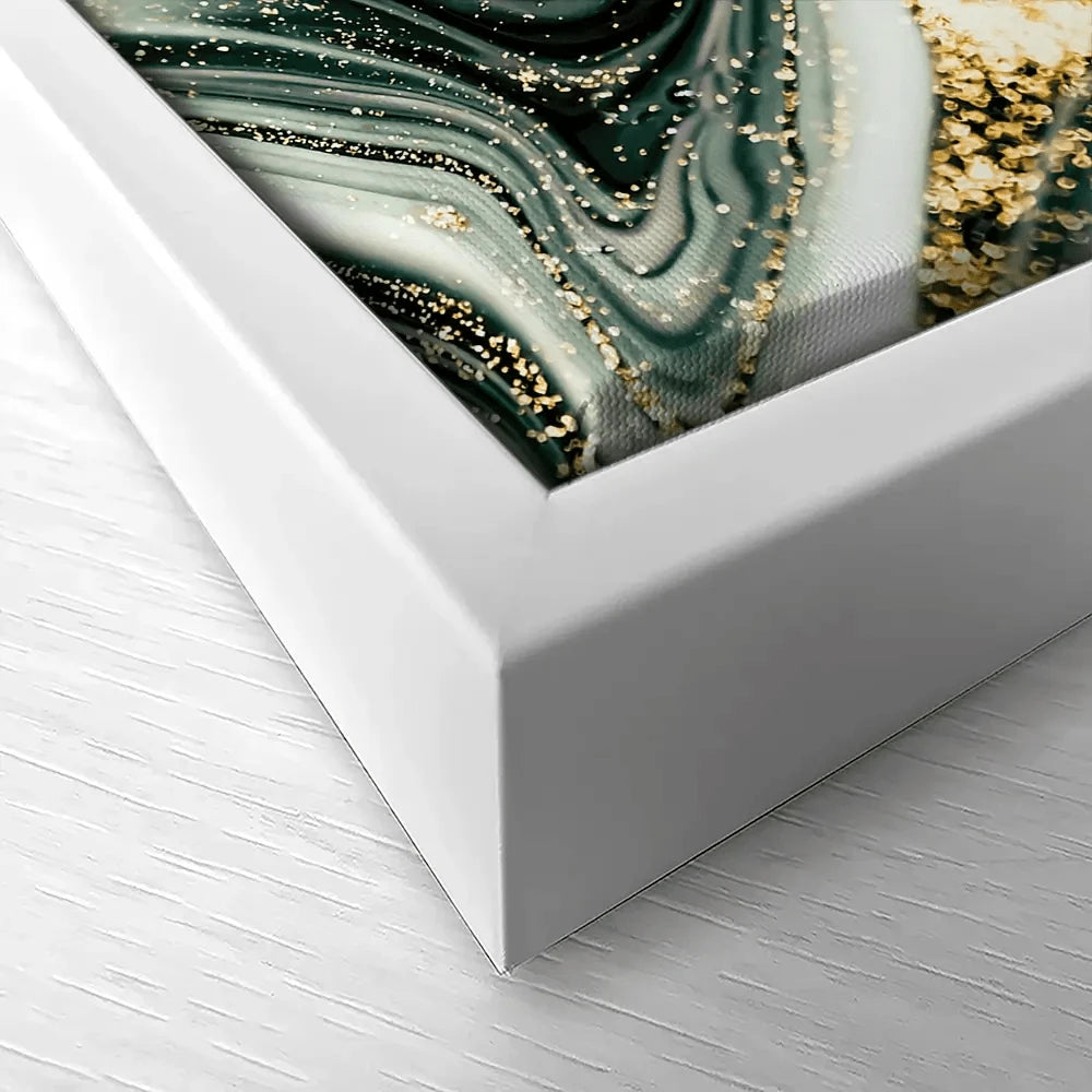 Bottle Green Marble Canvas Print Bottle Green Marble Canvas Print wall art product CARACOLLA / Shutterstock