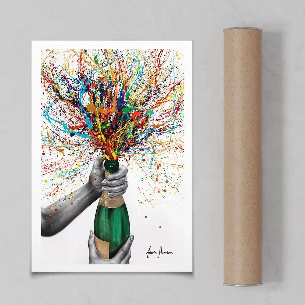 Bottle Of Nostalgia Art Print Bottle Of Nostalgia Art Print wall art product Ashvin Harrison