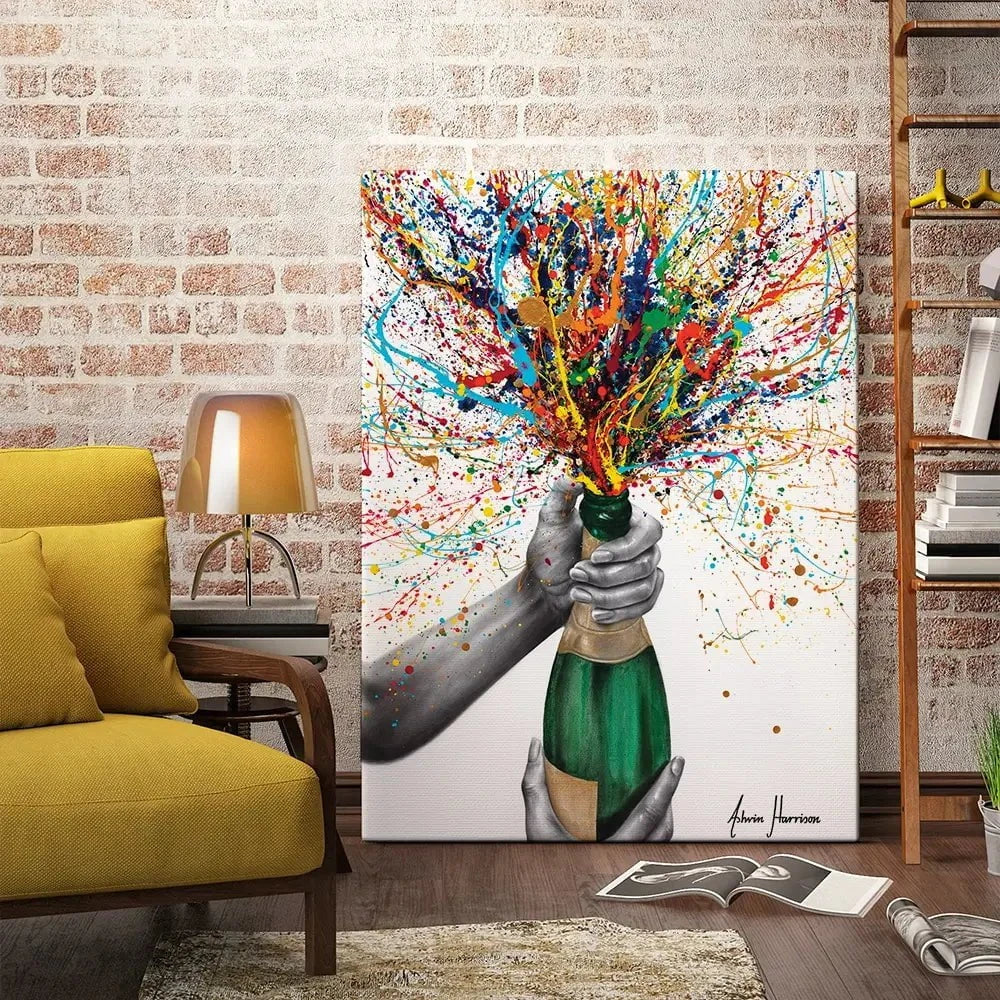Bottle Of Nostalgia Canvas Print Bottle Of Nostalgia Canvas Print wall art product Ashvin Harrison