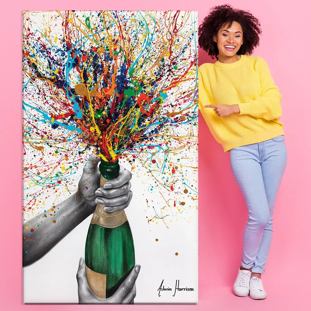 Bottle Of Nostalgia Oversized Canvas Print Bottle Of Nostalgia Oversized Canvas Print wall art product Art Print Shop