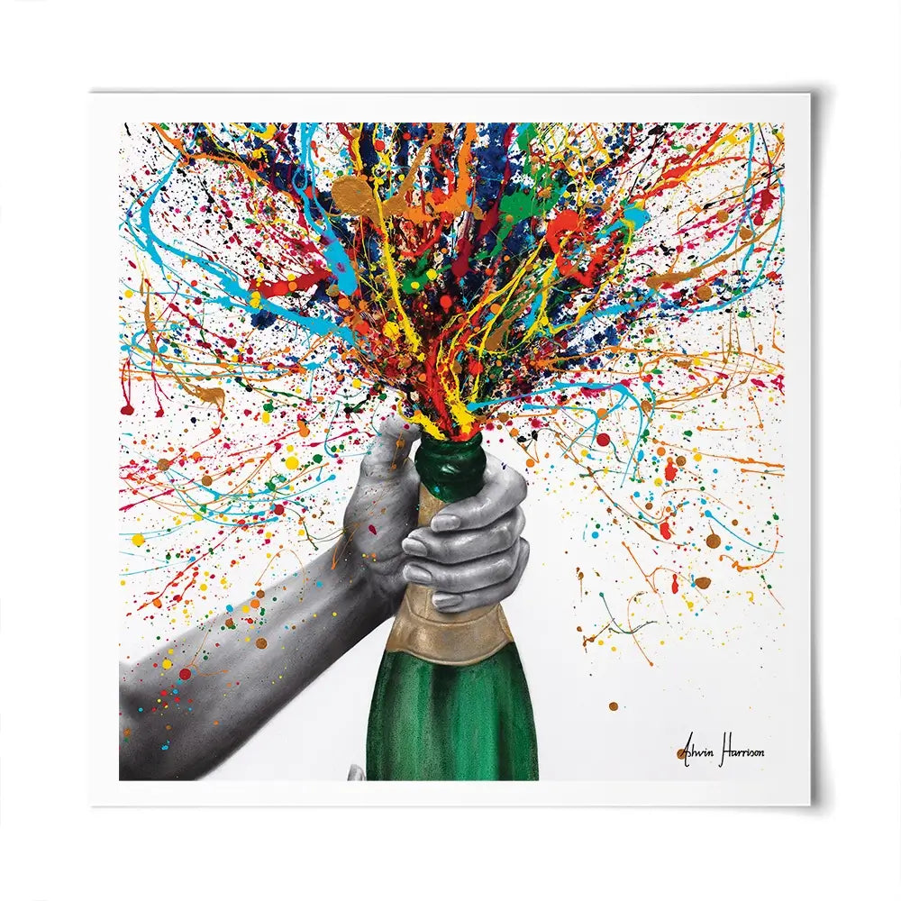 Bottle Of Nostalgia Square Art Print Bottle Of Nostalgia Square Art Print wall art product Ashvin Harrison