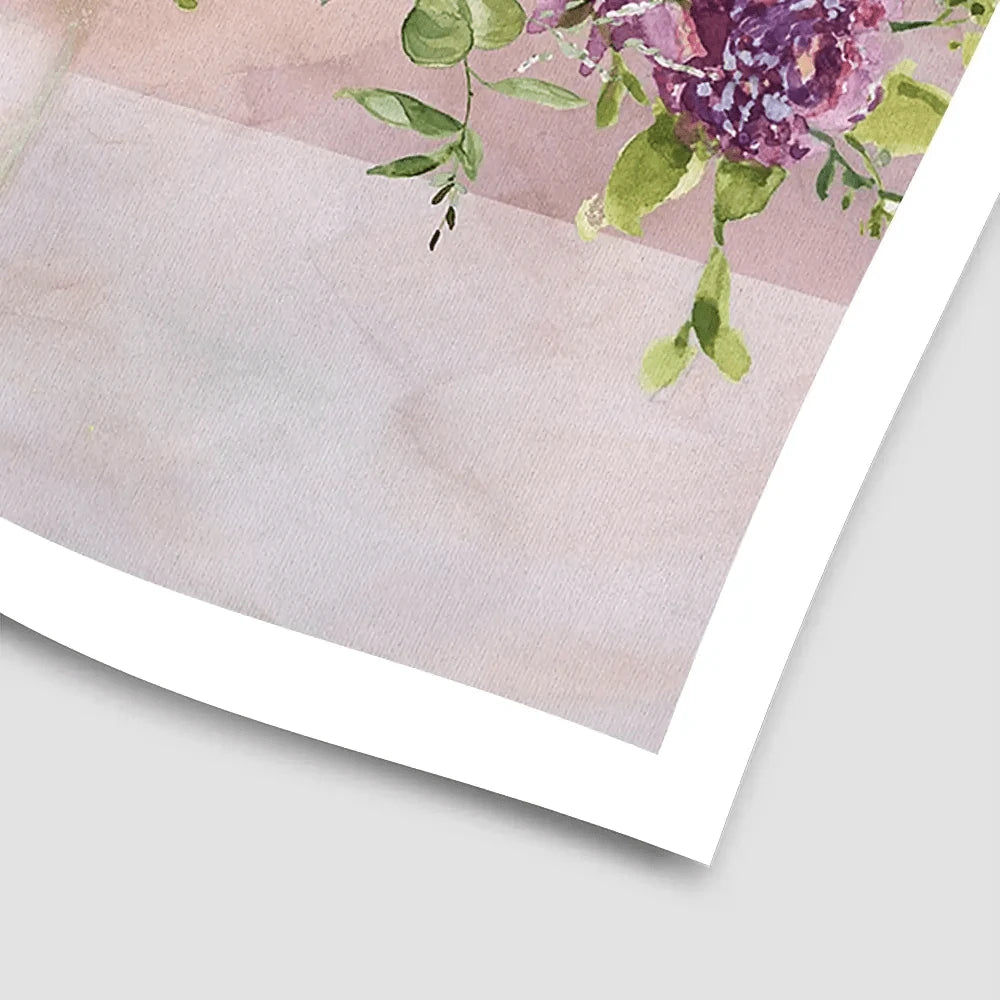 Bouquet Blooms Square Art Print Bouquet Blooms Square Art Print wall art product Carol Robinson