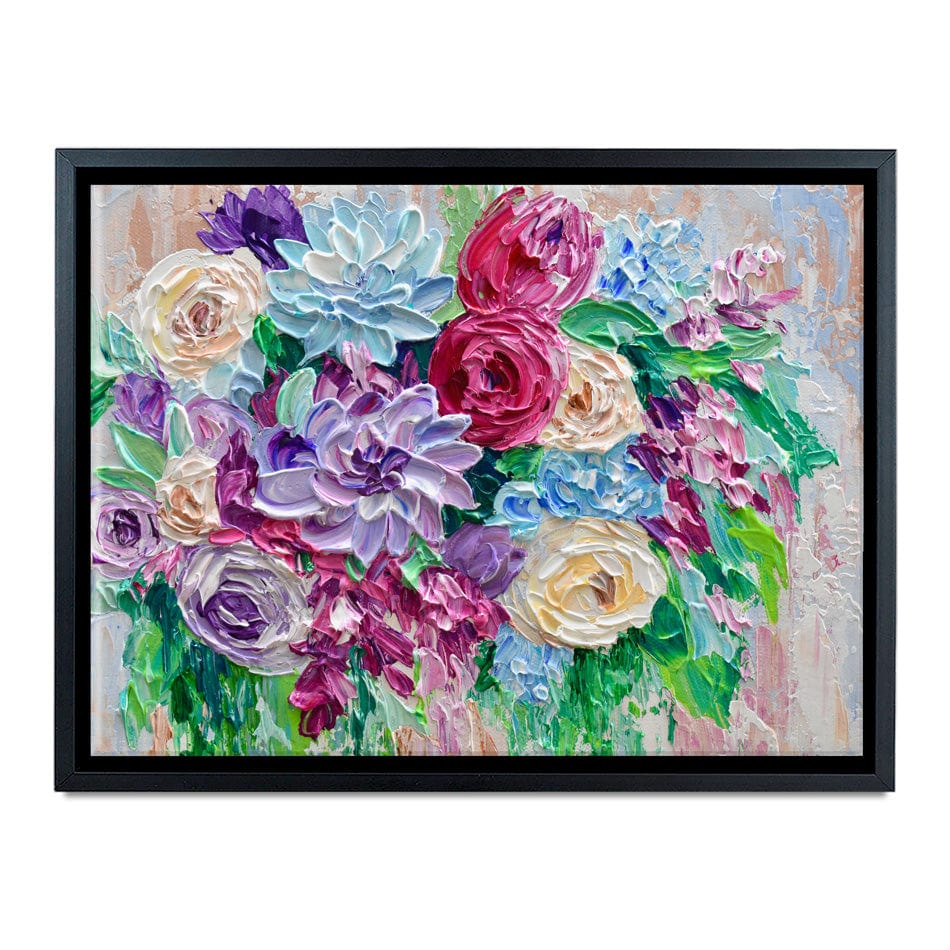 Bouquet Canvas Print wall art product Olga Tkachyk
