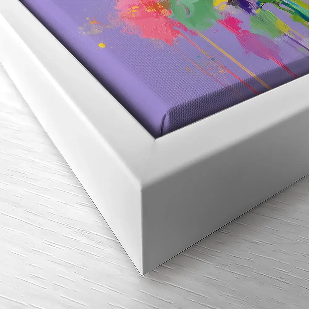 Bouquet On Lavender Canvas Print Bouquet On Lavender Canvas Print wall art product Chromatic Storm Studio