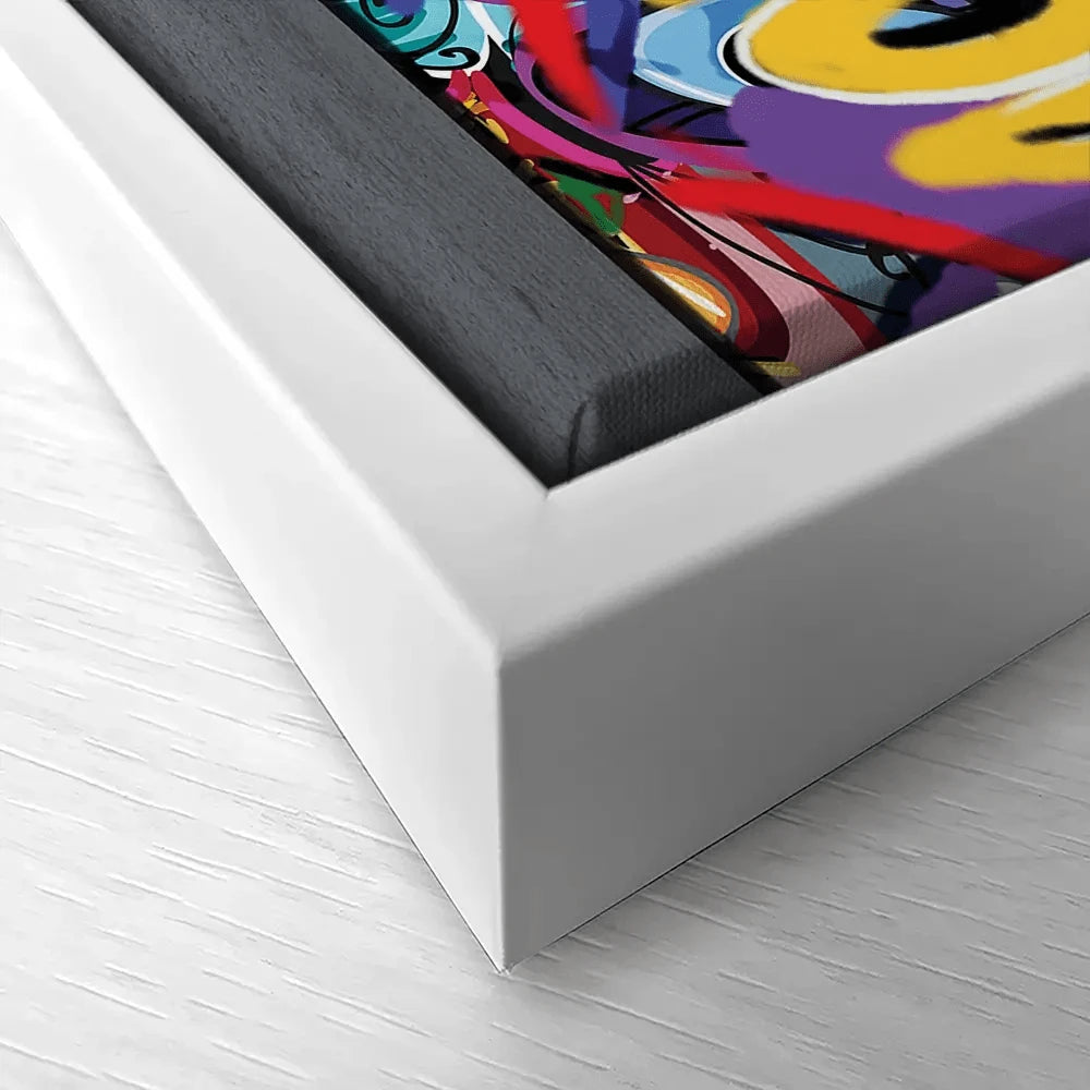 Boy Pulling Back The Curtain Canvas Print Boy Pulling Back The Curtain Canvas Print wall art product Banksy