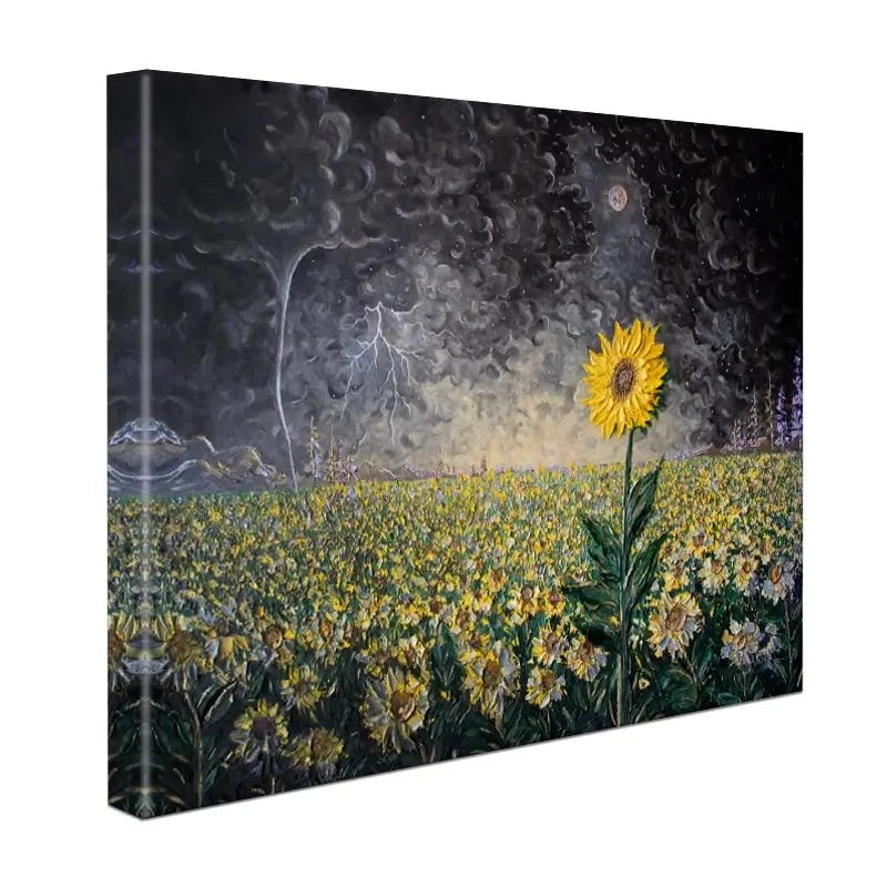 Brave The Storm Canvas Print Brave The Storm Canvas Print wall art product Nada Khatib