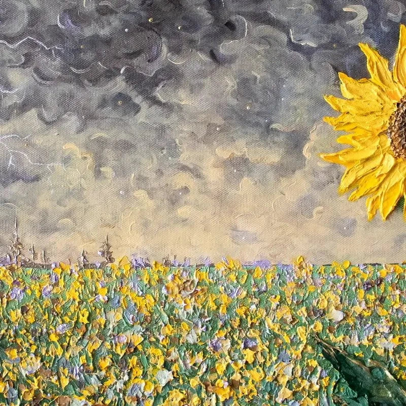 Brave The Storm Canvas Print Brave The Storm Canvas Print wall art product Nada Khatib