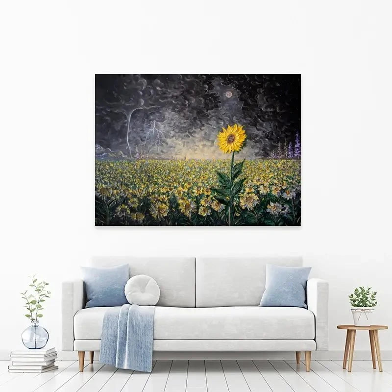 Brave The Storm Canvas Print Brave The Storm Canvas Print wall art product Nada Khatib