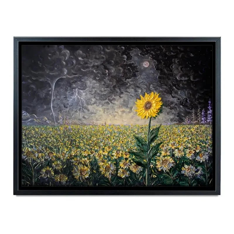 Brave The Storm Canvas Print Brave The Storm Canvas Print wall art product Nada Khatib