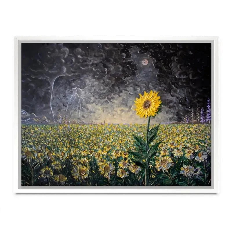 Brave The Storm Canvas Print Brave The Storm Canvas Print wall art product Nada Khatib