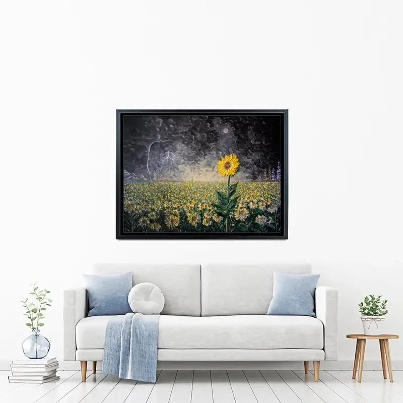 Brave The Storm Canvas Print Brave The Storm Canvas Print wall art product Nada Khatib