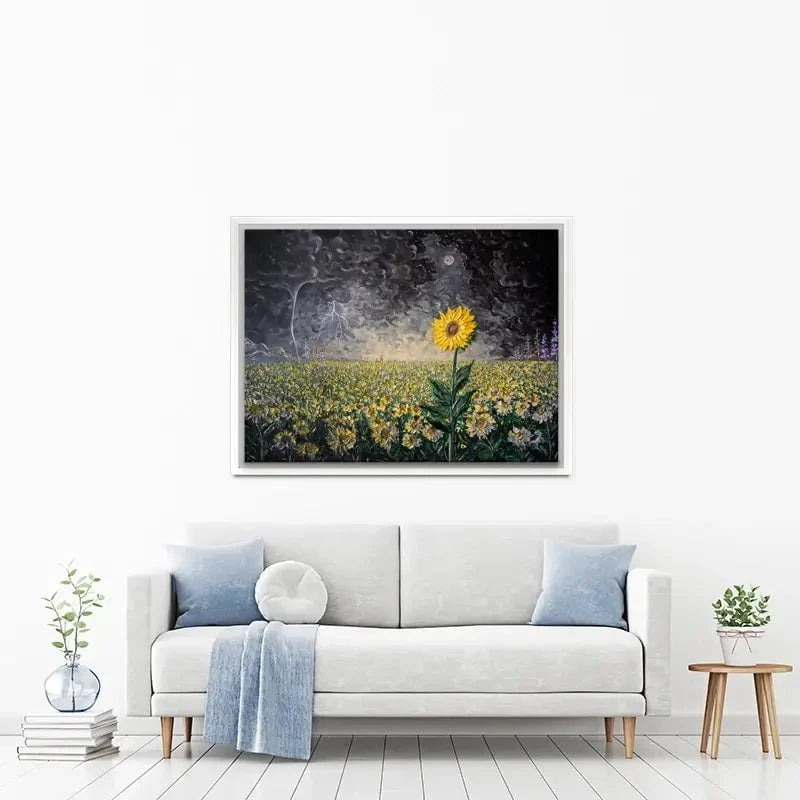 Brave The Storm Canvas Print Brave The Storm Canvas Print wall art product Nada Khatib