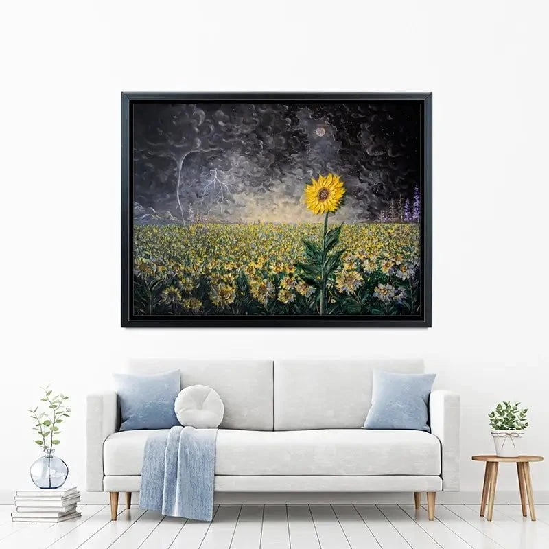 Brave The Storm Canvas Print Brave The Storm Canvas Print wall art product Nada Khatib