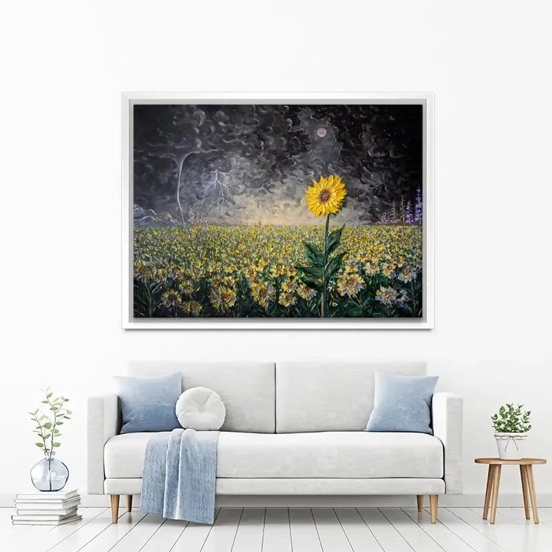 Brave The Storm Canvas Print Brave The Storm Canvas Print wall art product Nada Khatib