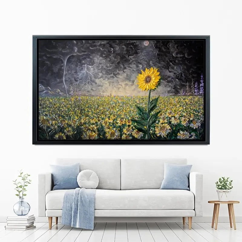 Brave The Storm Canvas Print Brave The Storm Canvas Print wall art product Nada Khatib