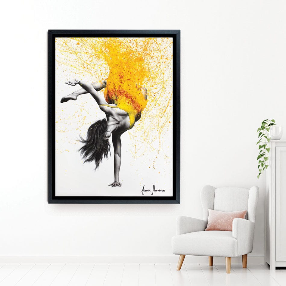Break Into Dance Canvas Print wall art product Ashvin Harrison
