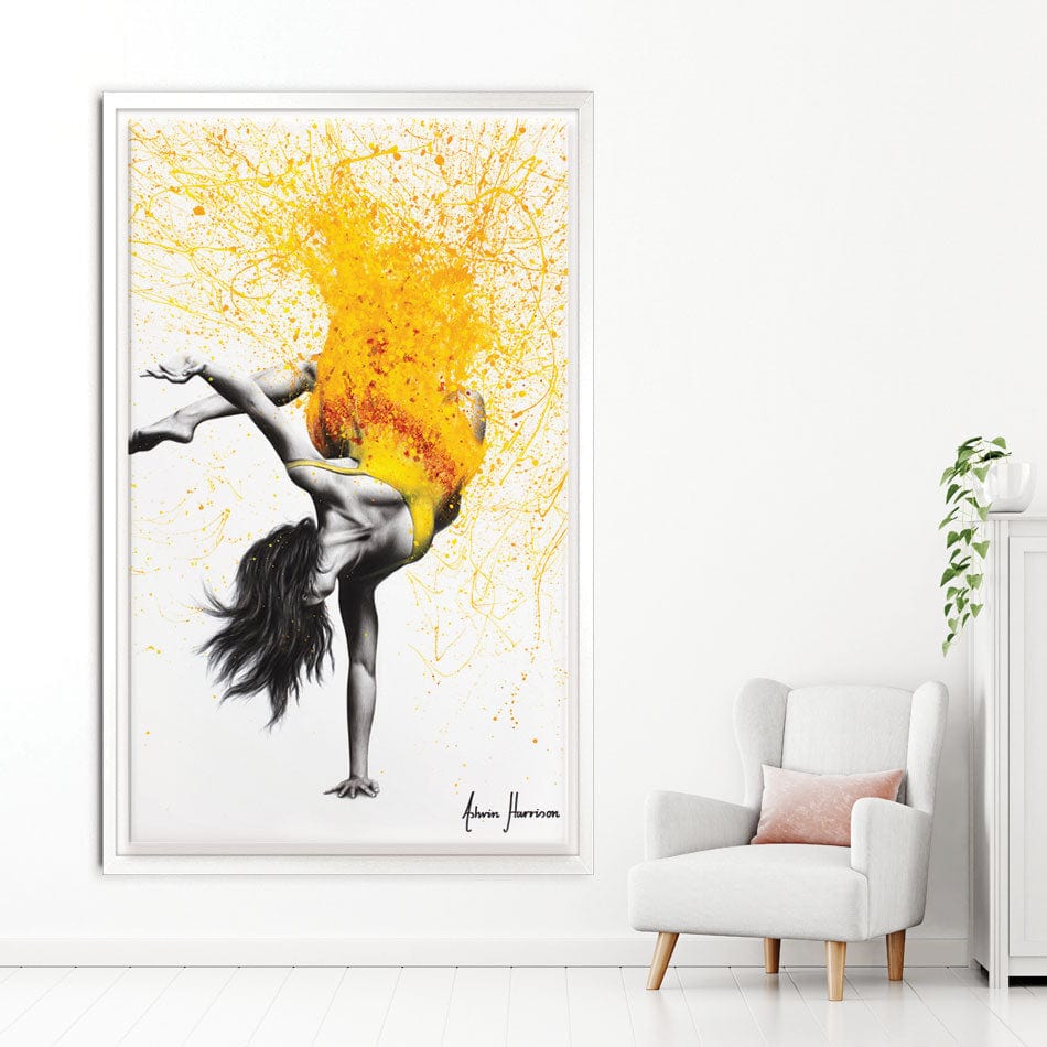 Break Into Dance Canvas Print wall art product Ashvin Harrison