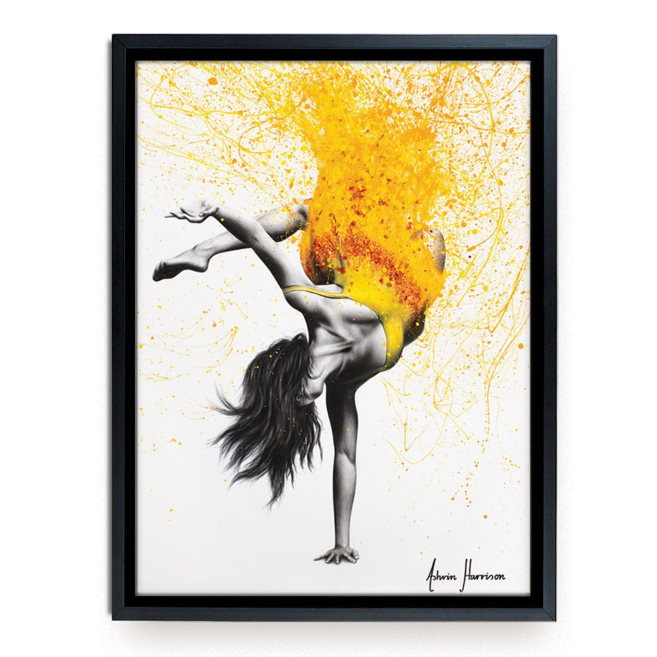 Break Into Dance Canvas Print wall art product Ashvin Harrison
