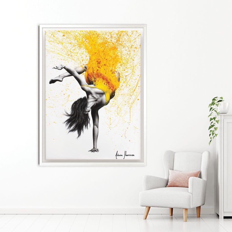 Break Into Dance Canvas Print wall art product Ashvin Harrison