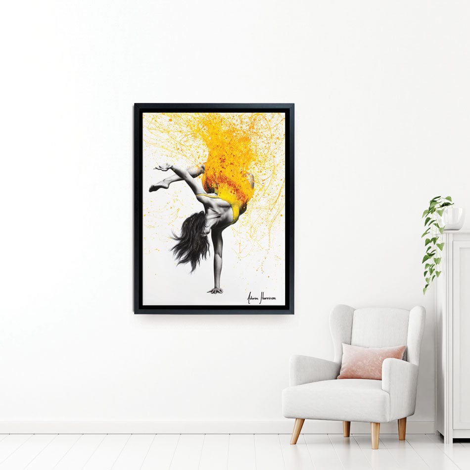 Break Into Dance Canvas Print wall art product Ashvin Harrison