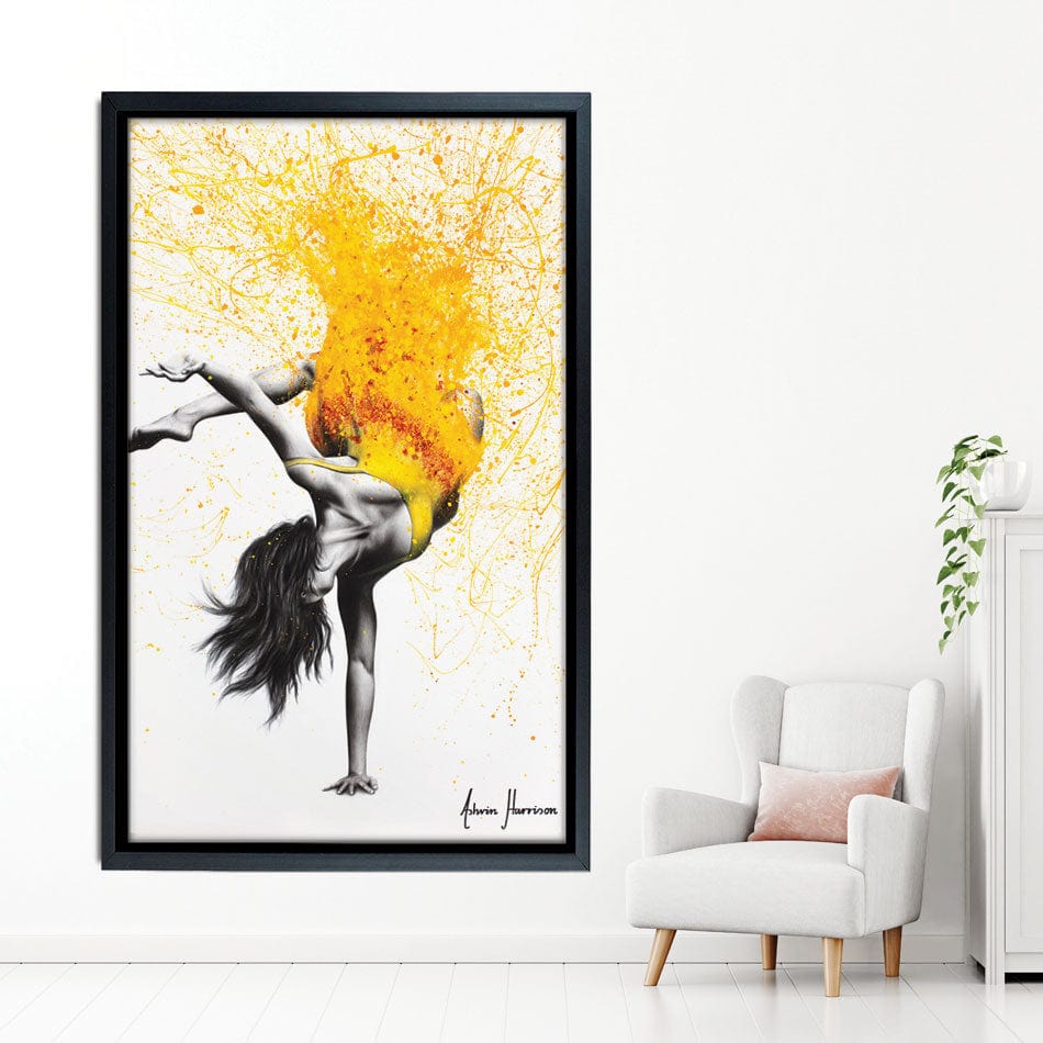 Break Into Dance Canvas Print wall art product Ashvin Harrison