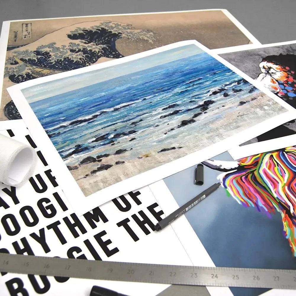 Breaking At The Beach Art Print Breaking At The Beach Art Print wall art product Tim O'Toole