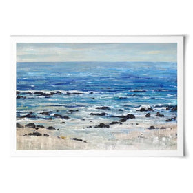 Breaking At The Beach Art Print Breaking At The Beach Art Print wall art product Tim O'Toole