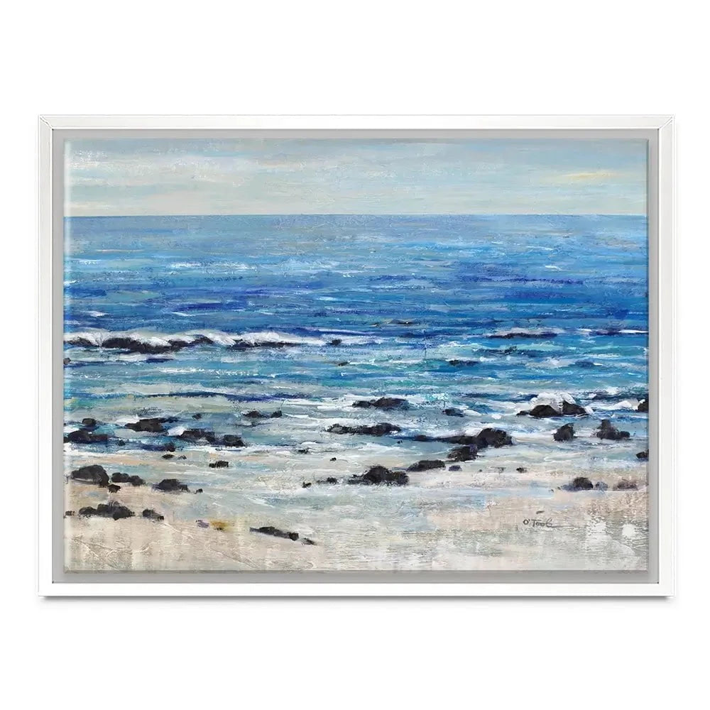 Breaking At The Beach Canvas Print Breaking At The Beach Canvas Print wall art product Tim O'Toole