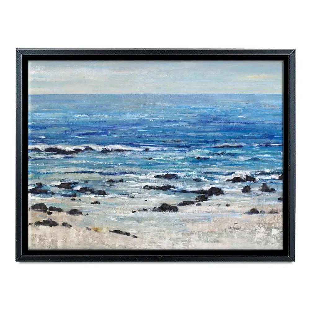 Breaking At The Beach Canvas Print Breaking At The Beach Canvas Print wall art product Tim O'Toole
