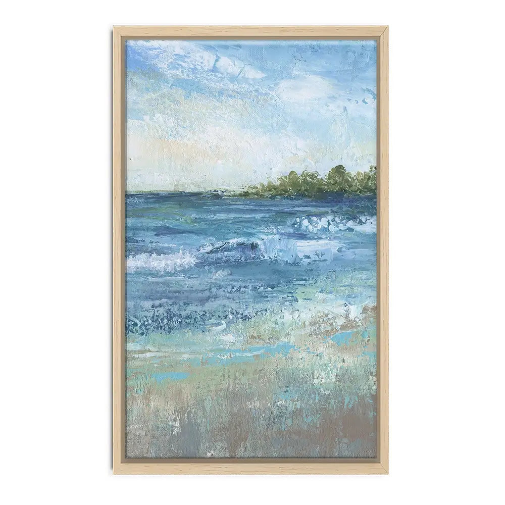 Breaking Waves Canvas Print Breaking Waves Canvas Print wall art product Carol Robinson