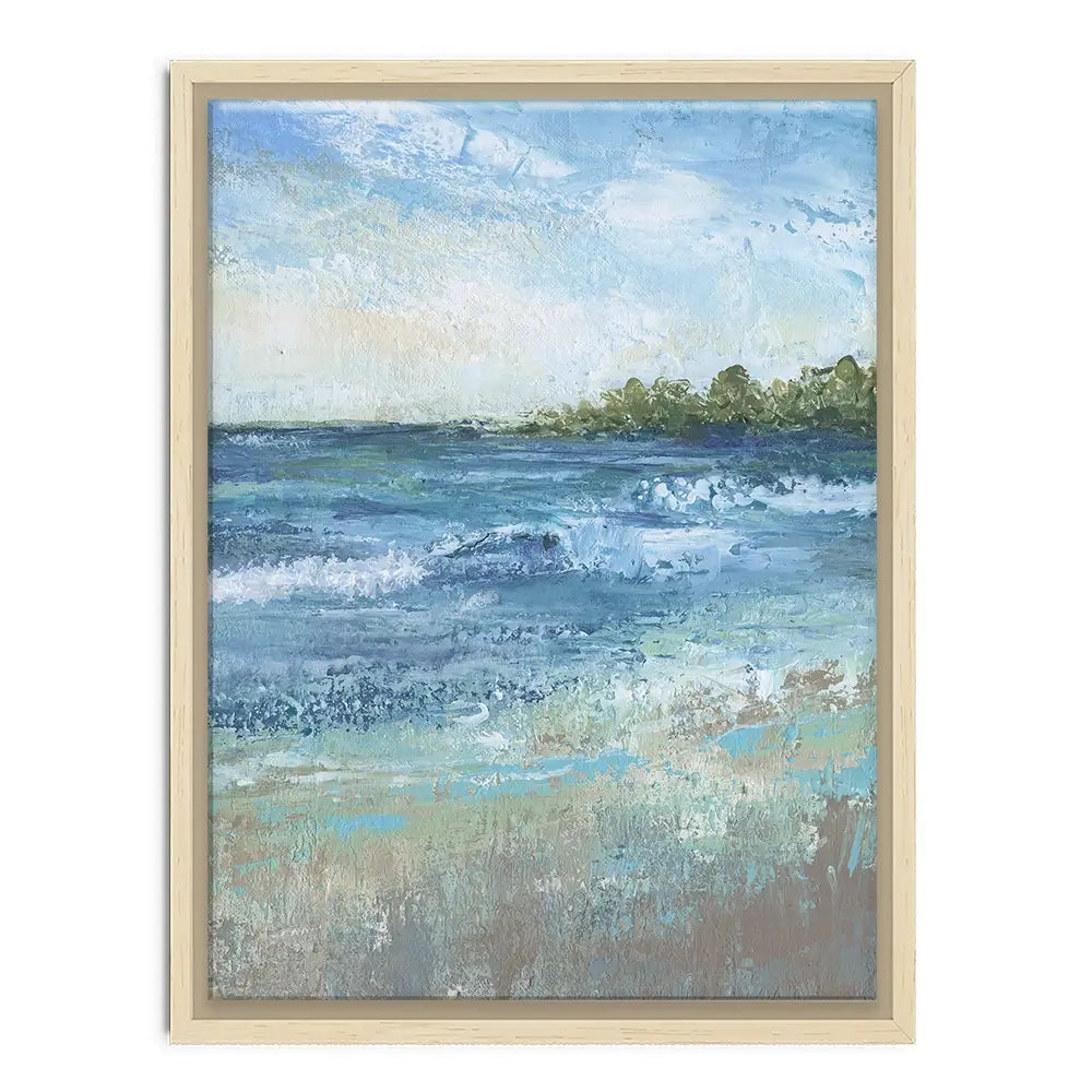 Breaking Waves Canvas Print Breaking Waves Canvas Print wall art product Carol Robinson
