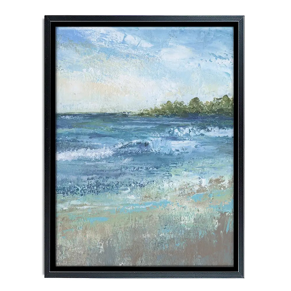 Breaking Waves Canvas Print Breaking Waves Canvas Print wall art product Carol Robinson
