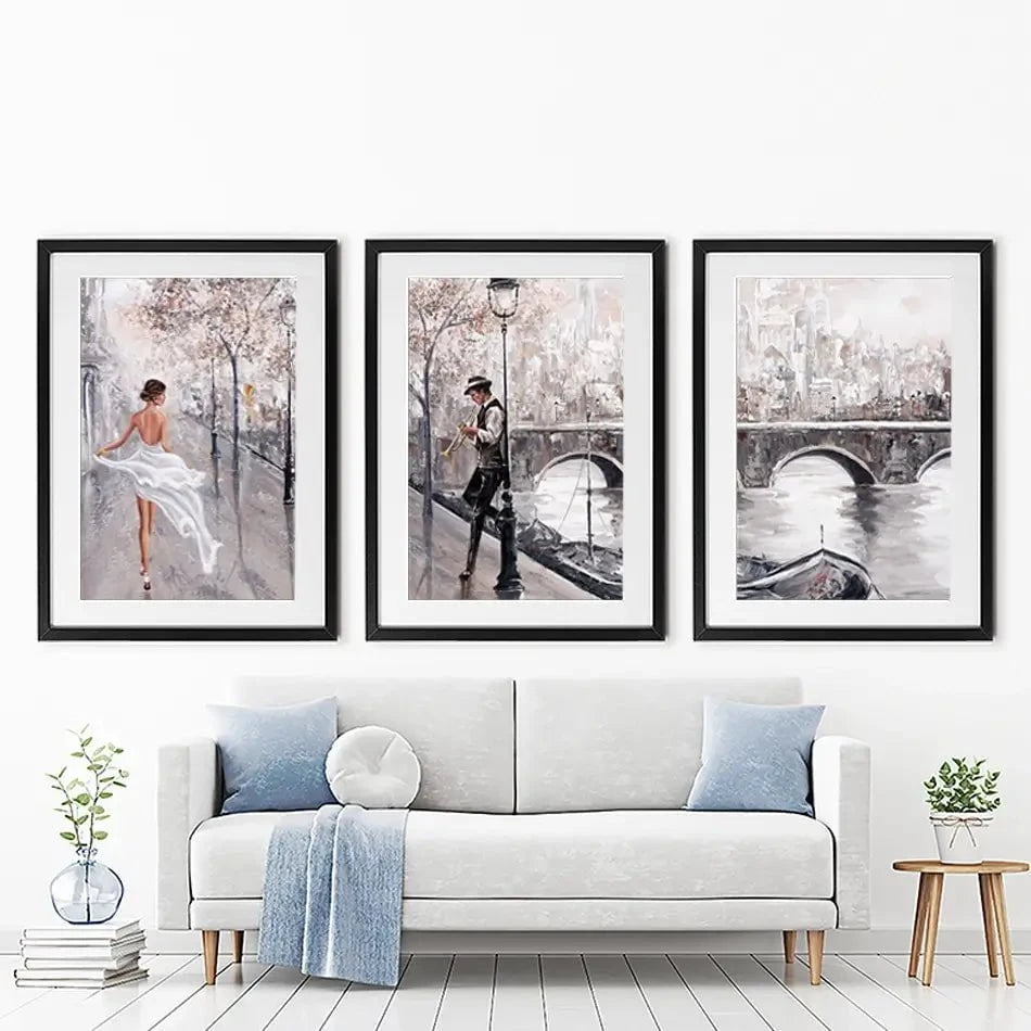 Breathless Paris Flair Framed Art Print Trio Breathless Paris Flair Framed Art Print Trio wall art product Isabella Karolewicz