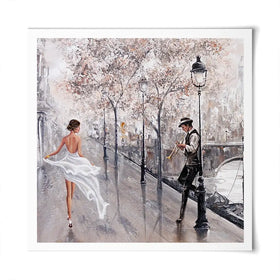 Breathless Paris Flair Square Art Print Breathless Paris Flair Square Art Print wall art product Isabella Karolewicz