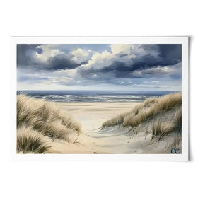 Breezy Beach Art Print Breezy Beach Art Print wall art product David Alexander Elder